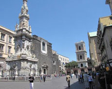 Napoli piazza del Gesu'